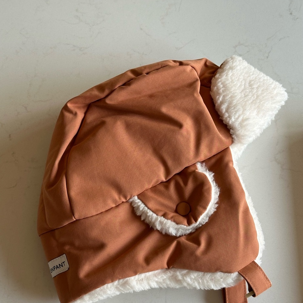 7am Enfant Benji Sherpa Hat - spice
